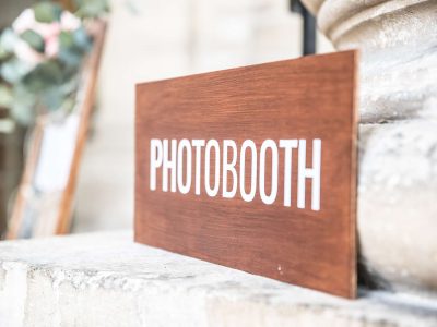 Panneau animation photobooth